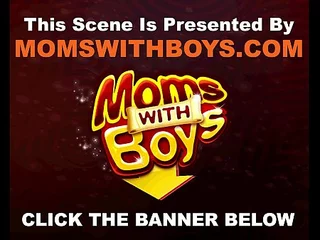 Brunette Office MILF In Sexy Stockings Fucked